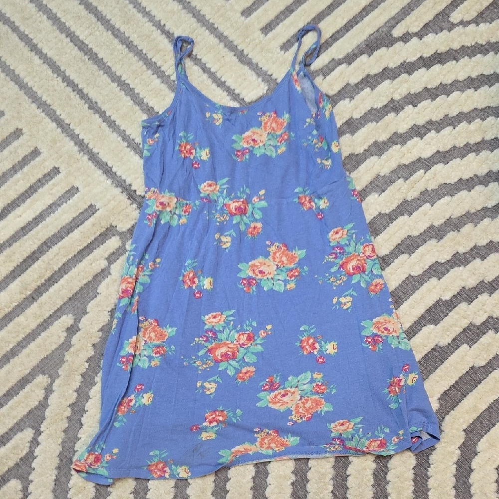 Floral Blue Sundress